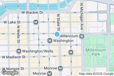 Map image of the property - 133 N Dearborn St