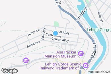 Map image of the property - 241 Center Ave