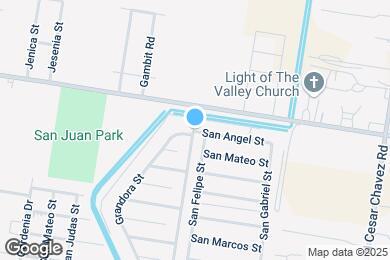 Map image of the property - 704 San Angel St