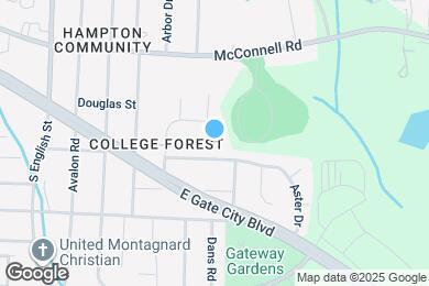 Map image of the property - 1209 Maury Ln