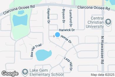 Map image of the property - 5372 Pale Horse Dr