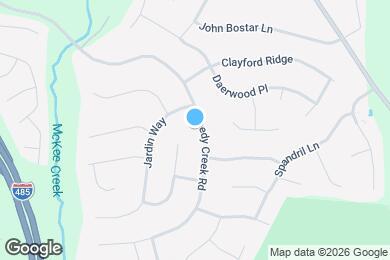 Map image of the property - 7031 Reedy Creek Rd