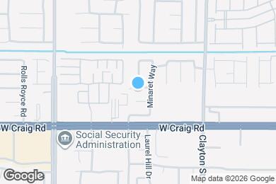 Map image of the property - 2329 W Whitney Peak Way