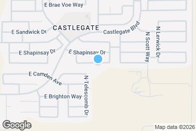 Map image of the property - 4285 E Whitehall Dr