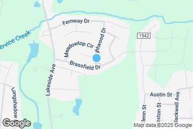 Map image of the property - 607 Brassfield Dr