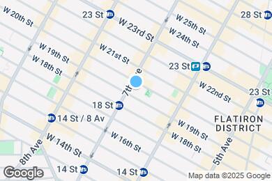 Map image of the property - 180 W 20th St