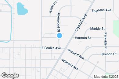 Map image of the property - 1425 Glenwood St