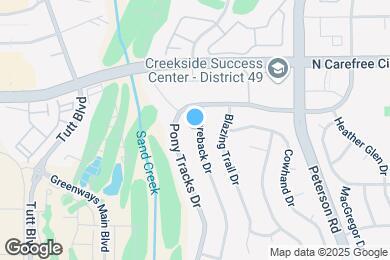 Map image of the property - 3672 Bareback Dr
