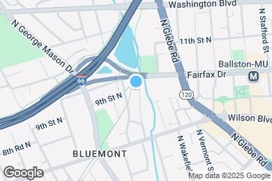 Map image of the property - 866 N Abingdon St