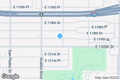 Map image of the property - 672 E 119th St