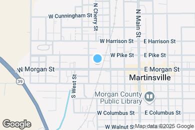 Map image of the property - 290 W Morgan St
