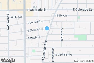 Map image of the property - Gem Glendale - Gem Glendale LLC