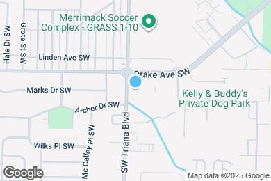 Map image of the property - 3801 SW Triana Blvd