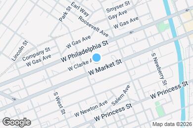 Map image of the property - 461 W Market St