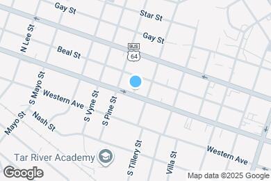 Map image of the property - 814 Sunset Ave
