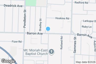 Map image of the property - 2904 Barron Ave