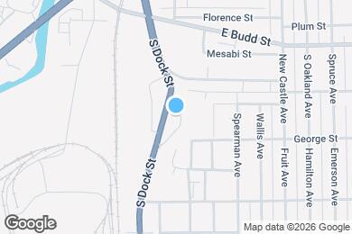 Map image of the property - 822 Bay Way