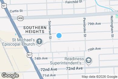 Map image of the property - 1945 77th Ave