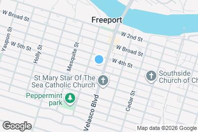 Map image of the property - 1114 W 5th St