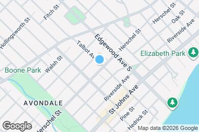 Map image of the property - 1654 Talbot Ave