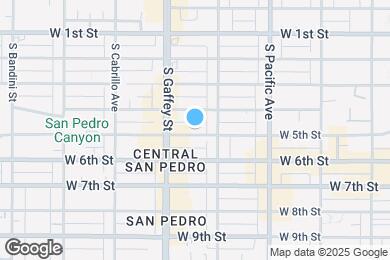 Map image of the property - 644 W 5th St