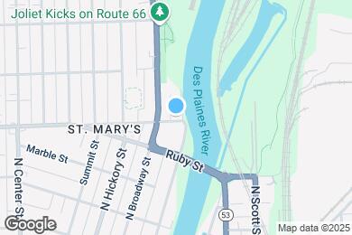 Map image of the property - 801 N Bluff St