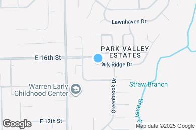 Map image of the property - 10127 Park Ridge Dr