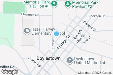 Map image of the property - 204 Park Dr