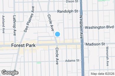Map image of the property - 336 Circle Ave