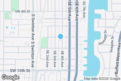 Map image of the property - 710 SE 4th Ave