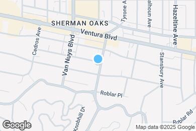 Map image of the property - 4267 Beverly Glen Blvd