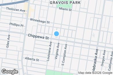 Map image of the property - 3309 Chippewa St