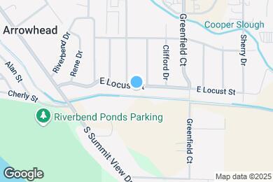 Map image of the property - 3209 E Locust St
