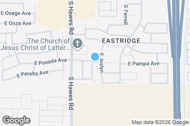 Map image of the property - 3051 S Eugene