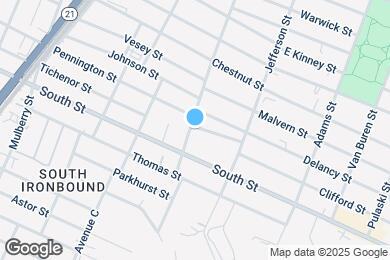 Map image of the property - 168 Pacific St