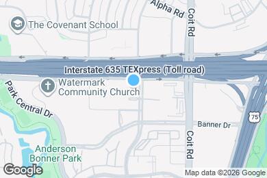 Map image of the property - 12777 Merit Dr