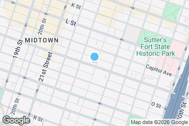 Map image of the property - 2331 1/2 N St