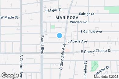Map image of the property - 223 E Acacia Ave