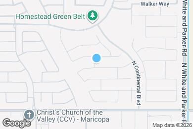 Map image of the property - 40622 W Williams Way