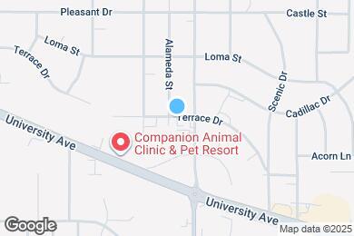 Map image of the property - 2805 Terrace Dr