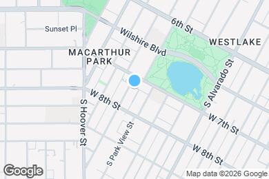Map image of the property - 716 S Carondelet St