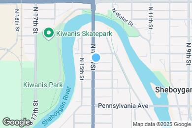 Map image of the property - 715 N 14th St