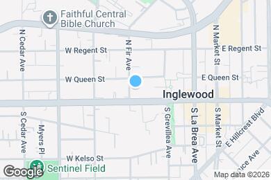 Map image of the property - 112 S Fir Ave