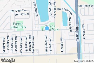 Map image of the property - 18001 SW 139th Path