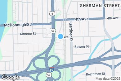 Map image of the property - 10 5th Ave