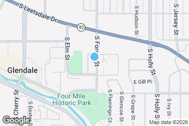 Map image of the property - 569 S Forest St
