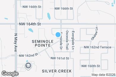 Map image of the property - 2605 NW 162nd St