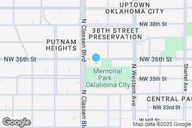 Map image of the property - 1220 NW 36th St