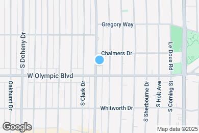 Map image of the property - 930 S Robertson Blvd