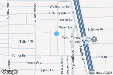 Map image of the property - 10221 Silvercrest St